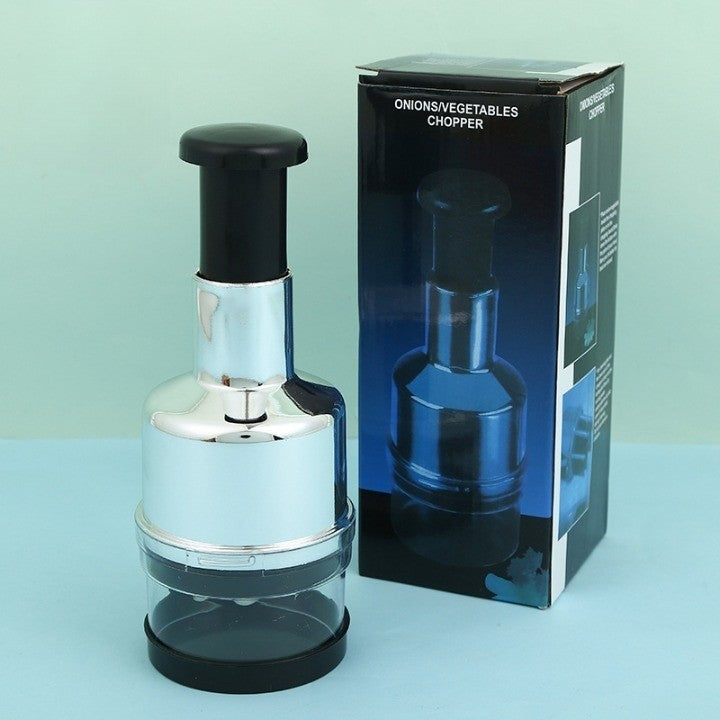 QuickChop Stainless Steel Garlic Press