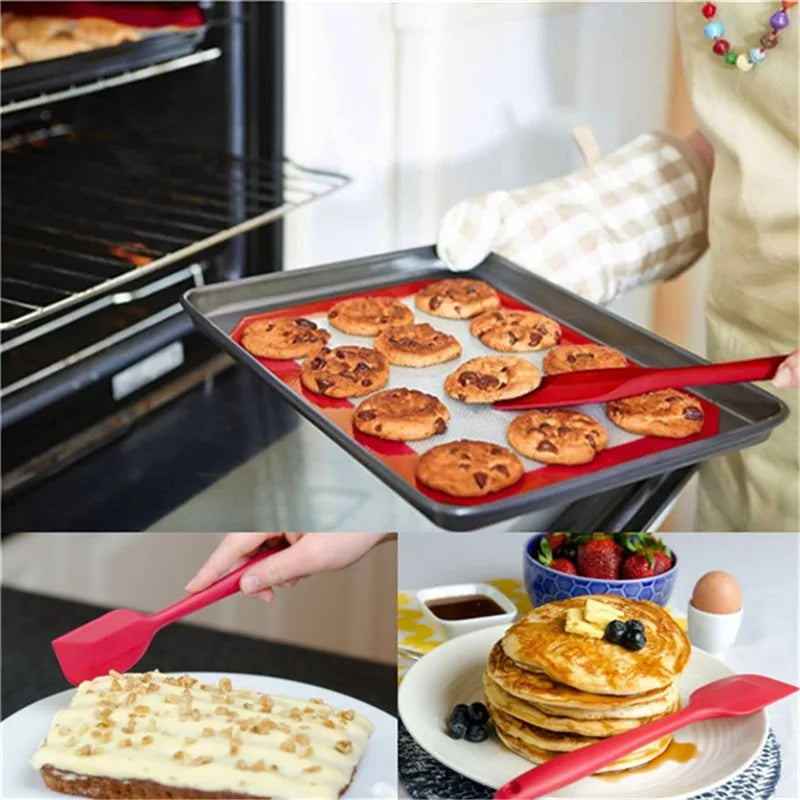 Heat Resistant Silicone Spoon Scraper