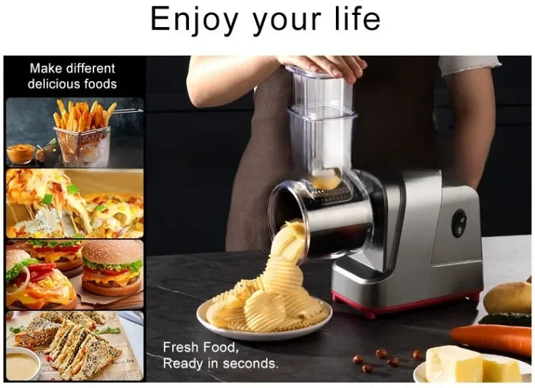 5-in-1 Electric Vegetable Slicer