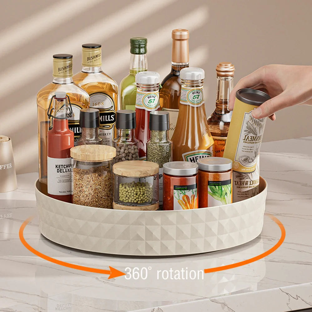 360° Rotating Spice Organizer Rack