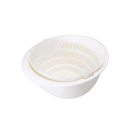 SpinFresh Double-Layer Veggie Basin