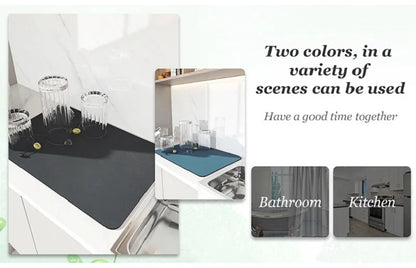 AquaSorb Quick-Dry Dish Mat