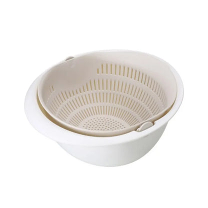 SpinFresh Double-Layer Veggie Basin