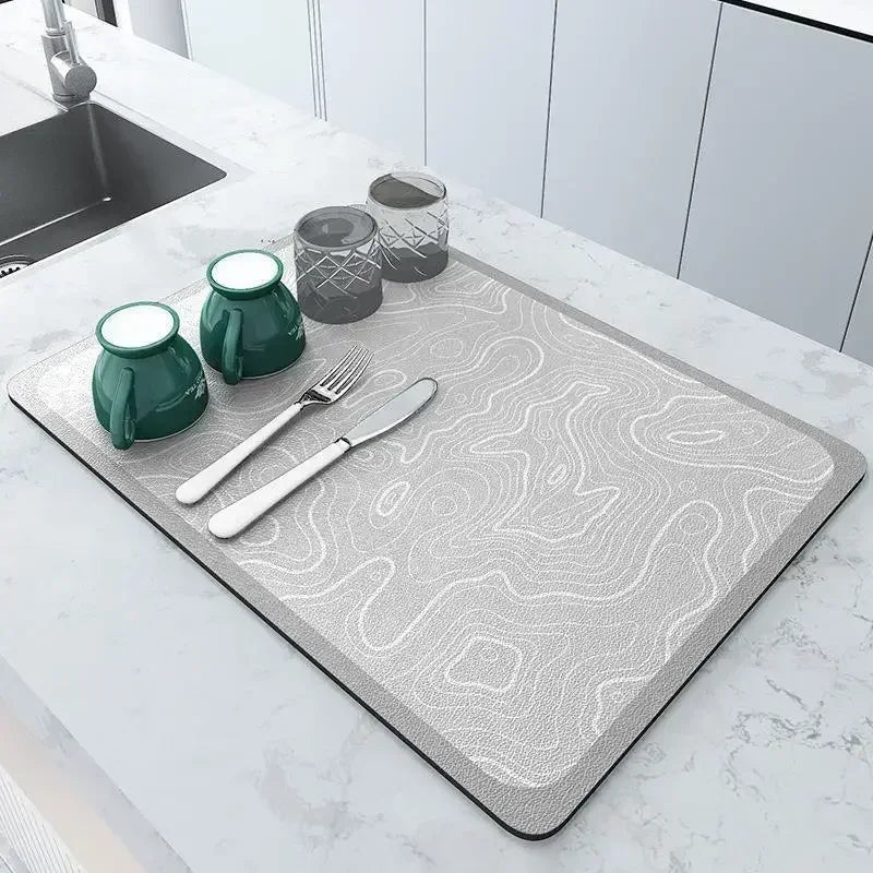 AquaSorb Quick-Dry Dish Mat