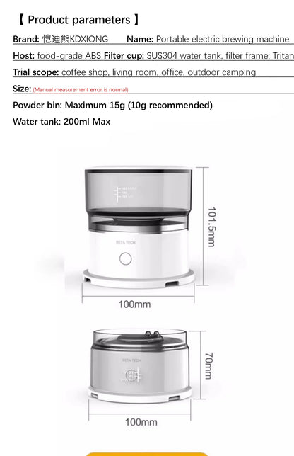 BrewBuddy Compact Coffee System