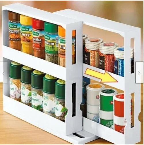 Lazy Susan Kitchen Organizer