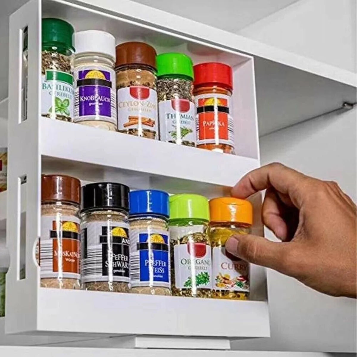 Lazy Susan Kitchen Organizer